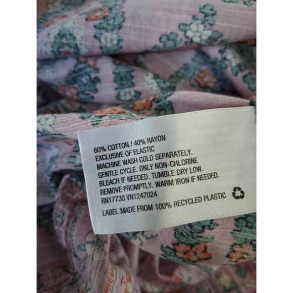 Knox Rose Dress Large Floral Bohemian Maxi Sleeveless Mix Print Festival Tiered - Picture 8 of 12